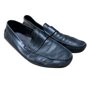 To Boot New York Adam Derrick Magnus Black Driving Shoe Men's Size 11.5 EUC